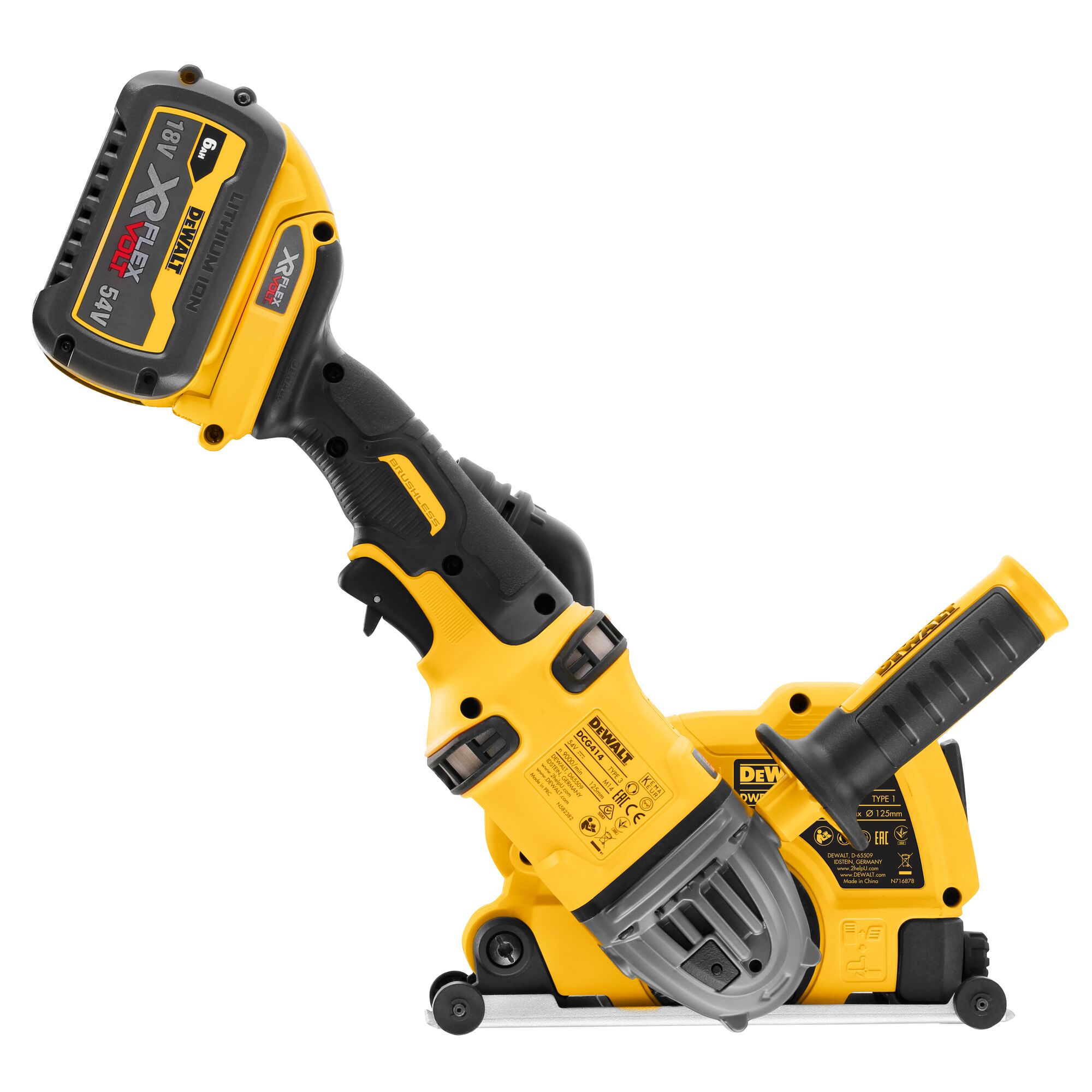 125mm Angle Grinder Concrete Cutting 